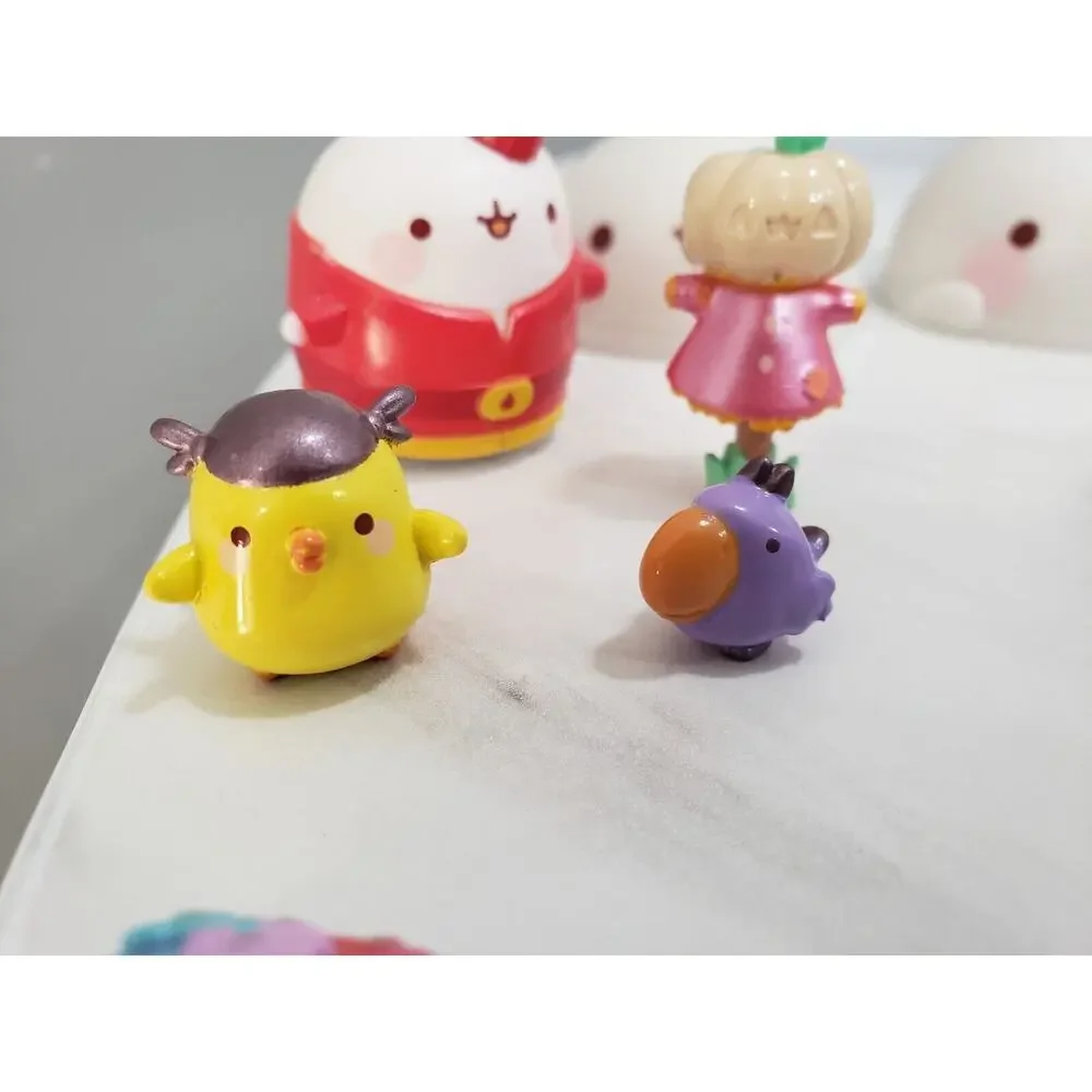 Molang Push N Peel Mystery Blind Mini Set LOT Jazzwares 2017 Halloween‎